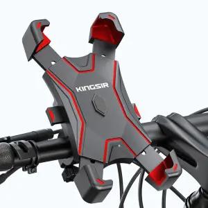 (레드) 자전거 원터치 핸드폰거치대 휴대폰거치대 용품/핸드폰/거치대/자전거/로드/자전거용/바이크/휴대폰