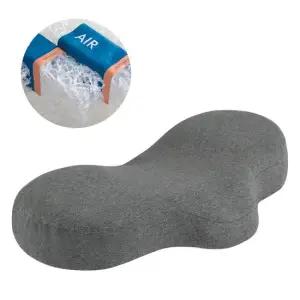 에어코일 기능성 경추베개 목디스크 일자목 거북목 베개 원형 베개 꿀잠 다크 그레이 S057