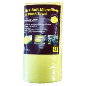 [울트라소프트 마이크로 세차타올 36매] 트레이더스 코스트코 극세사 세차용 마이크로