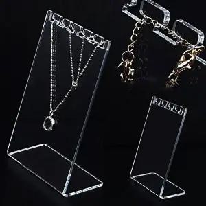 투명 목걸이 진열대 아크릴 목걸이 거치대 대형-WC4DB54