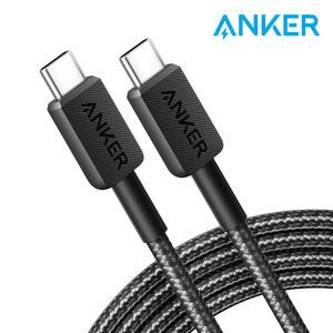 앤커 322 USB-C to USB-C 케이블 180cm 블랙 A81F6