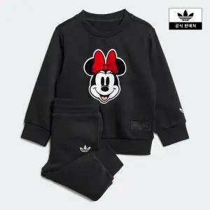 [아디다스키즈](타임스퀘어점패션관)[adidas kids](A080~A100) 아디다스 x 디즈니 미니마우스 크루 세트...