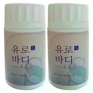 유로바디S 정 베르가못 아티초크 600mg x 45정 2개 / 써클