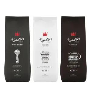 [할리스] 500g 홀빈 원두 3종 2개 골라담기 (총 1kg)