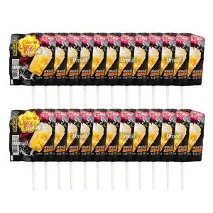 버블 츄파춥스 맥주모양 사탕 24개 360g 캔디 탕비실 캠핑 여행 학교 소풍 학원 교회 유치원 간식 군것질