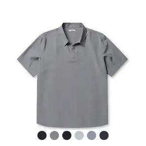 남성 쿨링 풀오버 반팔 셔츠 A_PHE2WC1842