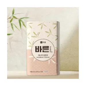 휴홈 프리미엄 바른 대나무 화장지 휴지 33m, 30롤, 1팩