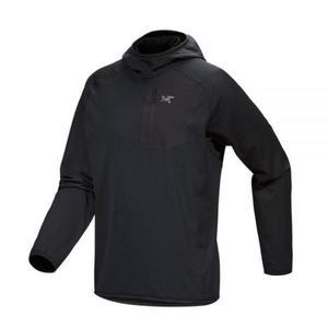 24FW 아크테릭스 후드 티셔츠 ATOFMX7744BLK BLACK DOM