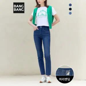 여성 썸머 쿨 스판 데님 3종택1