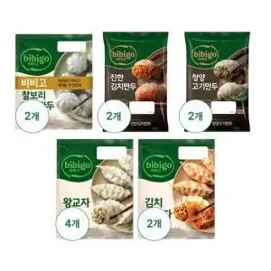 비비고 인기만두 5종 총 12봉)