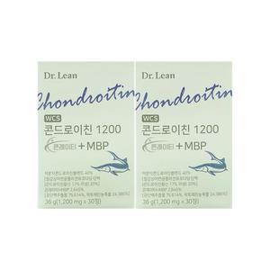 닥터린 콘드로이친 1200 콘레이티+MBP 1200mg x 30정 x 2박스