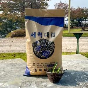 세척 마사토 대립 약20kg . 원예용 선인장 분재 분갈이흙 화분 세척 배수용.