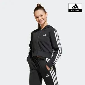 [아디다스키즈](광주신세계)[adidas kids] (A130~A160) JG 에센셜 풀집 후디 (JJ0956)