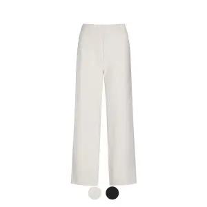 여성 고신축 저지 릴렉스 밴딩 팬츠_EPD2PP2100