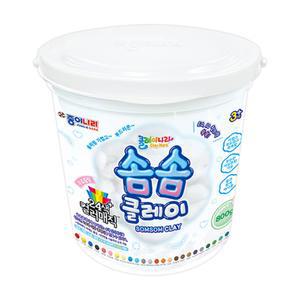종이나라 솜솜 클레이 800g 컬러매직 80g 대용량 점토