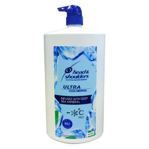 헤드앤숄더 울트라 쿨 멘솔 샴푸 1.8리터 x 2개