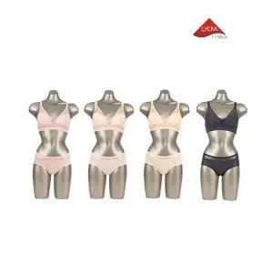 [라이크라]라이크라 핏미인 노와이어 심리스 홈쇼핑 여성속옷 A세트 8종 4+4