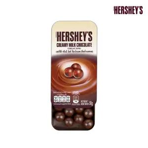 허쉬 크리미 밀크 초콜릿 틴케이스 50g
