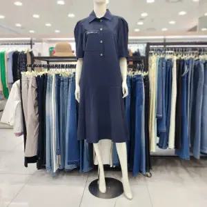 [조이너스]여성 정장 24신상 셔츠 A라인 여름 원피스 브랜드JEU6WOP430_US