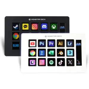 가츠 몬스타덱 TS115 한글 스트리밍 유튜브 사진 보정 편집 매크로 단축키 한손 키보드