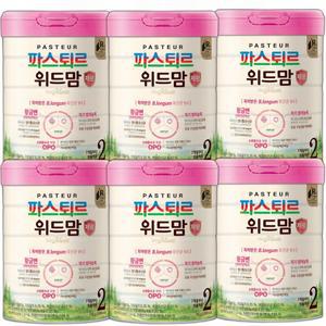 파스퇴르 위드맘 제왕분유2단계 750g(6캔)