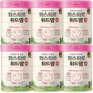 파스퇴르 위드맘 제왕분유1단계 750g(6캔)