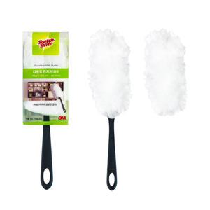 3M 다용도 먼지 브러쉬 먼지브러쉬 흡착 먼지떨이 (핸들1입 리필2입)