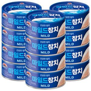 사조 마일드 참치 250g x 12개 / 참치캔 통조림