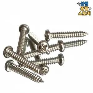 스텐 1종 태핑 나사 둥근 머리 피스 냄비 머리 M3 M3X10mm 1000개