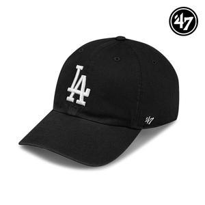 [47brand]47 브랜드 LA다저스 MLB 남자 여성 엠엘비 볼캡 야구 모자 블랙 B-RGW12GWS-BKJ