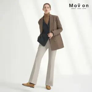 [모브온] 기모 세미플레어 팬츠 택 1종 여성 슬랙스 정장바지