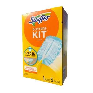 스위퍼 더스터180 먼지떨이 스타터킷 30cm숏핸들1입 리필5입