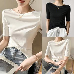 [국내자체제작] 빌리안 보트넥 티셔츠