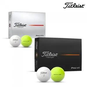 [아쿠쉬네트코리아 정품] 25 타이틀리스트 PRO V1 / V1x 5더즌세트