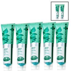 덴티스테치약 뉴플러스화이트 200g 5개 증정 20g 2개