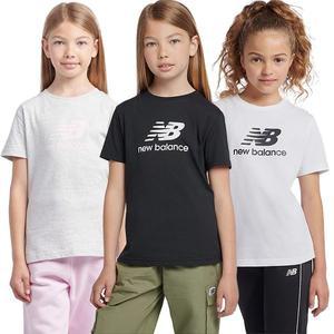 [뉴발란스키즈]뉴발란스 키즈 여아 빅로고 반팔 티셔츠 스탠다드핏 면100%
