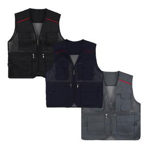 5XL 120 빅사이즈 큰사이즈 작업조끼 망사 네이비 블랙 그레이