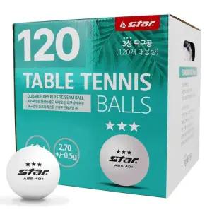 [정품] 스타스포츠 스타 탁구공 3성 (120개입) GB220 / 26년신형