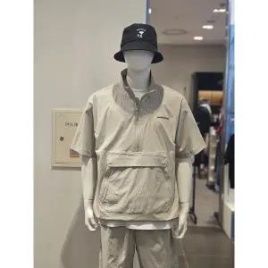 [클라이드앤](김해점)[ 클라이드 frank stone] 바스키아 반팔 반집업 점퍼 FPBJP285M