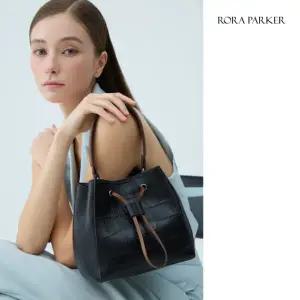 [로라파커] 소가죽 크로코 토트백