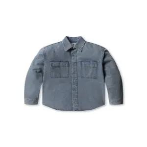 남성) 긴팔 데님 셔켓_PHF2WC1049