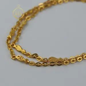 [가앤] 24k순금 물고기 두줄체인팔찌 7.50g