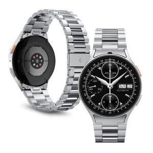 갤럭시워치7 워치6 클래식 스트랩 원버튼 날개형 커넥터 메탈 모던핏316L