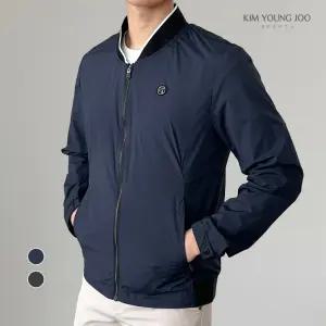 김영주스포츠 남성 경량 바람막이점퍼 봄 여름 방풍 골프 아웃도어 남자자켓 KRMJ1543