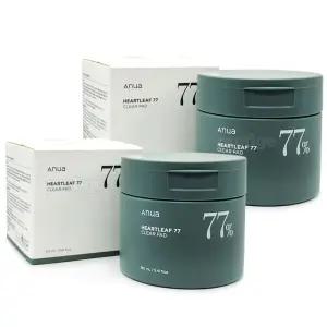 아누아 어성초 77 클리어 패드 70매x2개 토너패드