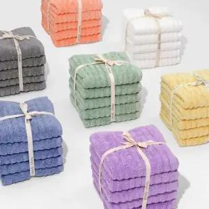 테리스페셜 무형광 200g 고중량 호텔수건 5장 수건세트