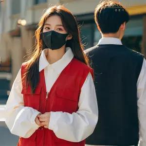 여름 작업조끼 택배조끼 단체복 노가다 회사작업복 안전 근무복 현장작업용 남자 메쉬 여자