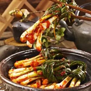 국내산 갓 담근 맛있게 매운 전라도 파김치 2kg