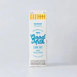 [노브랜드] 굿밀크 저지방우유 1L