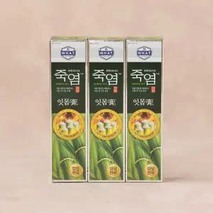 죽염 잇몸고 치약120gx3개